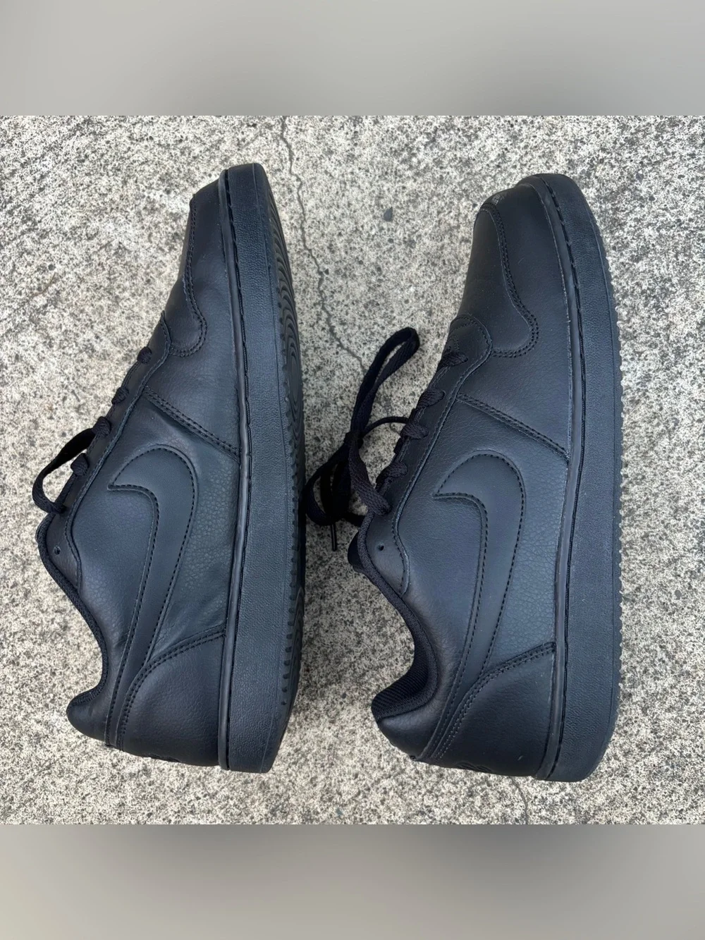 Nike Ebernon Low Triple Black Men’s Size 11 Sneakers AQ1775-003